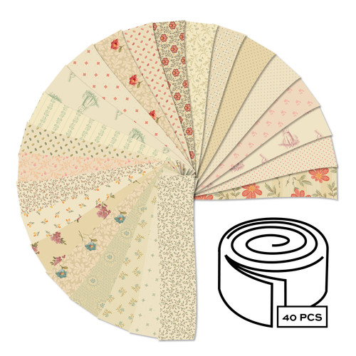 Laundry Line - 2.5 Inch Strip Roll - 40 Cuts Each