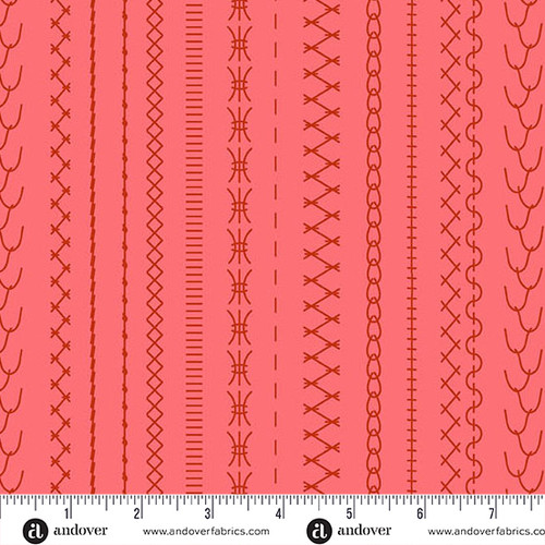 Jinny by Alison Glass Crazed Strawberry