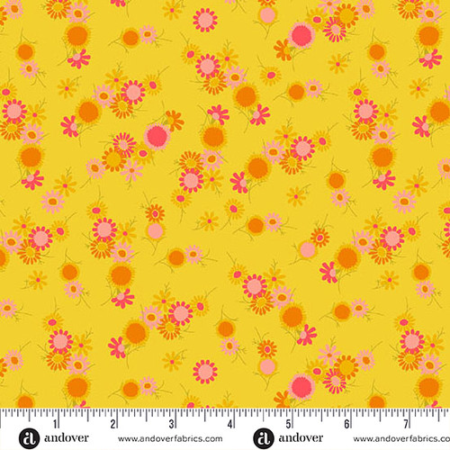 Jinny by Alison Glass Daisy Chain Sunshine