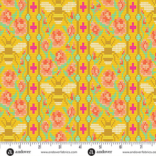 Jinny by Alison Glass Beadwork Honey