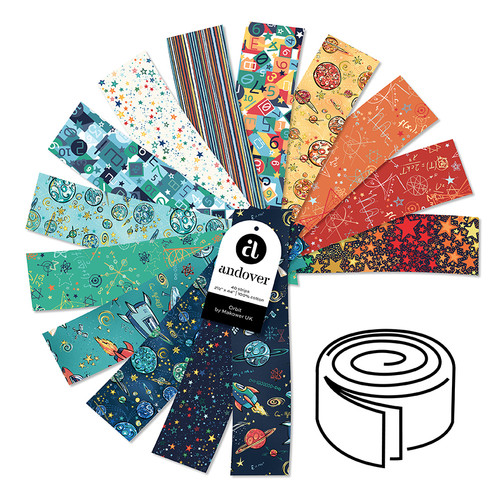 Orbit - 2.5 Inch Strip Roll - 40 Cuts Each