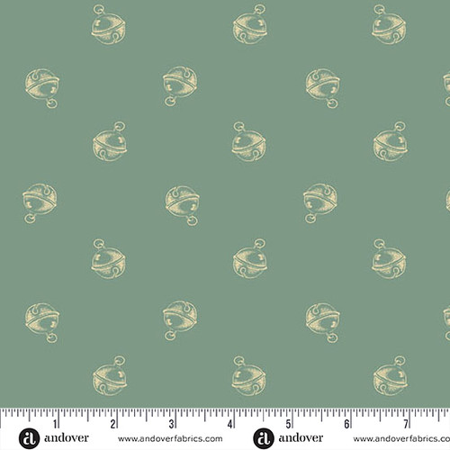 Jingle Bell by Laundry Basket Quilts Jingle Bell Vintage Blue