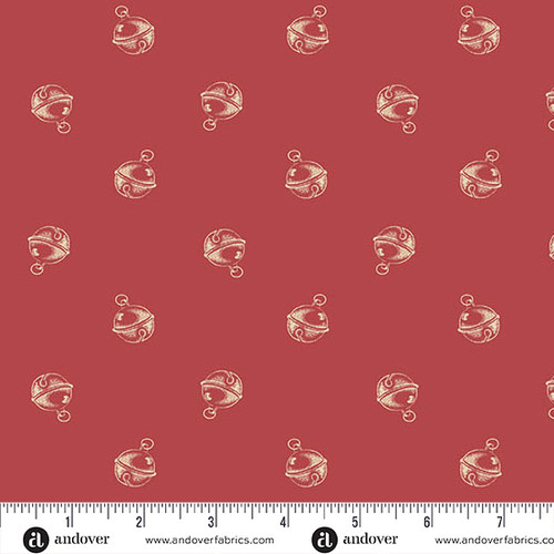 Jingle Bell by Laundry Basket Quilts Jingle Bell Cranberry