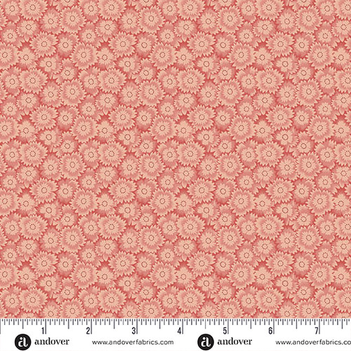 Jingle Bell by Laundry Basket Quilts Pointsettia Patch Pink