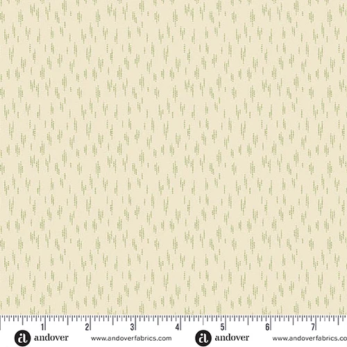 Jingle Bell by Laundry Basket Quilts Snow Shower Sage