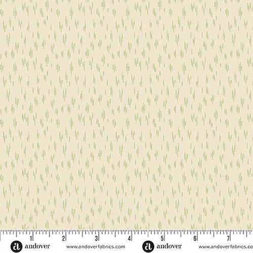 Jingle Bell by Laundry Basket Quilts Snow Shower Sage
