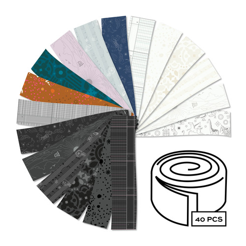 Shadow 2026 - 2.5 Inch Strip Roll - 40 Cuts Each