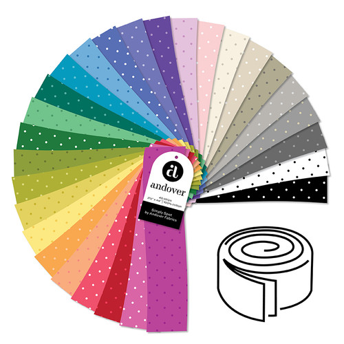 Simply Spot - 2.5 Inch Strip Roll - 40 Cuts Each