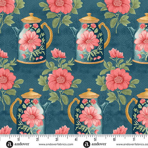 Sparrow Falls by Michael Nardi Afternoon Tea Deep Prussian