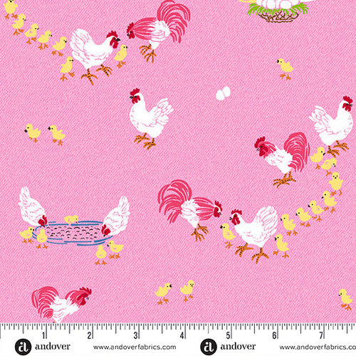 Our Simple Life by Charisma Horton Little Chicks in a Row Cotton Candy