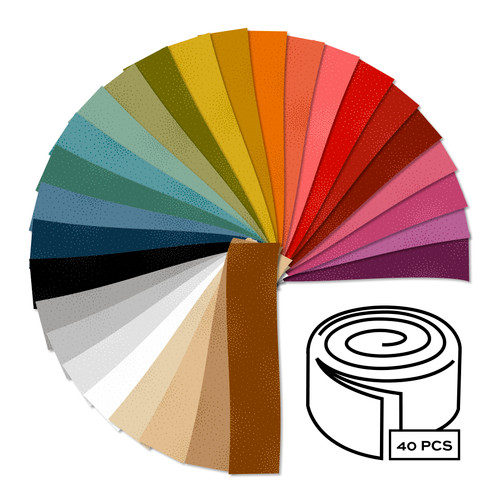 Spritz 2 - 2.5 Inch Strip Roll - 40 Cuts Each