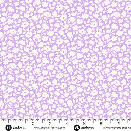 Beloved Blossoms by Andover Fabrics Posy Lilac