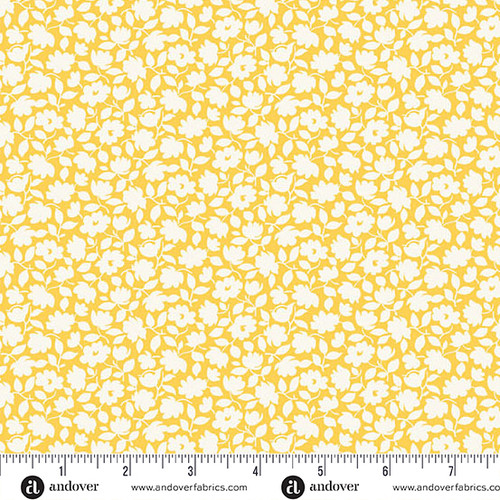 Beloved Blossoms by Andover Fabrics Posy Buttercup