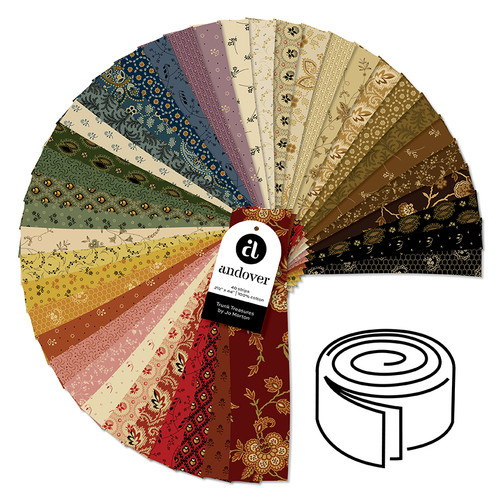 Trunk Treasures - 2.5 Inch Strip Roll - 40 Cuts Each