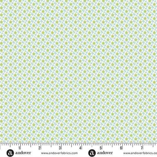 Beloved Blossoms by Andover Fabrics Ivy Grass