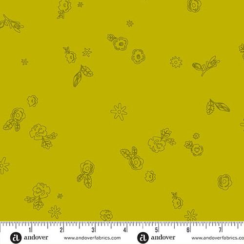 Color Camp - Grove by Alison Glass Sprig Lichen
