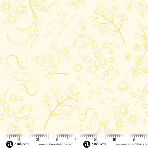 Color Camp - Sun by Alison Glass Nestled Lightest Honey