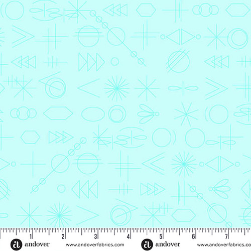 Color Camp - Grove by Alison Glass Gameday Lighter Aqua