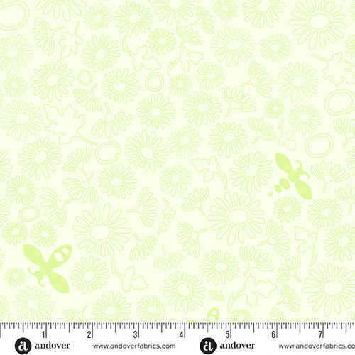 Color Camp - Grove by Alison Glass Bee Lightest Grass