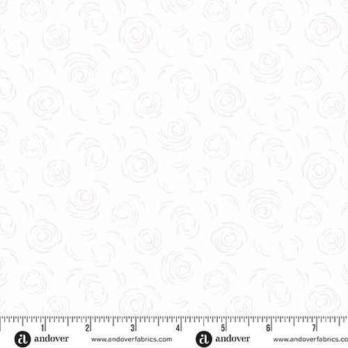 Simply Light by Andover Fabrics Ripple Berry