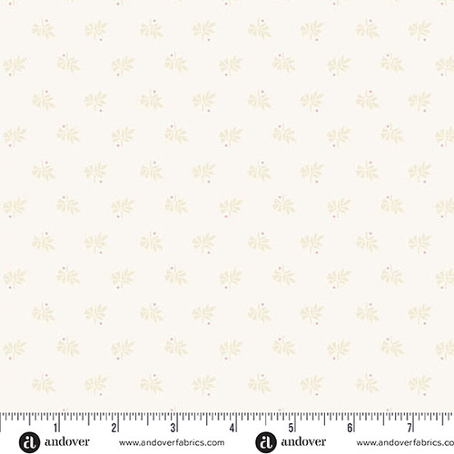 Simply Light by Andover Fabrics Frond Almond
