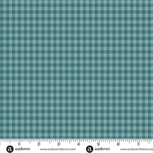 Quiltessential Minis by Laundry Basket Quilts  Mini Gingham Peacock