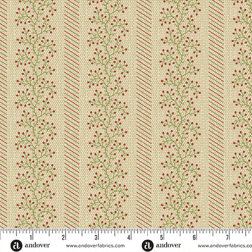 Joy by Laundry Basket Quilts Mistletoe Peppermint