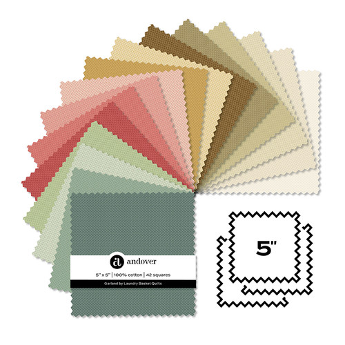 Garland - 5 Inch Square - 42 Cuts Each