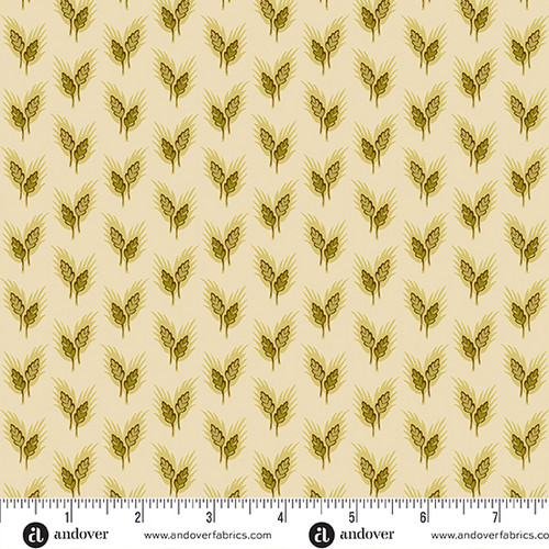 Gathering by Andover Fabrics Wheat Cream