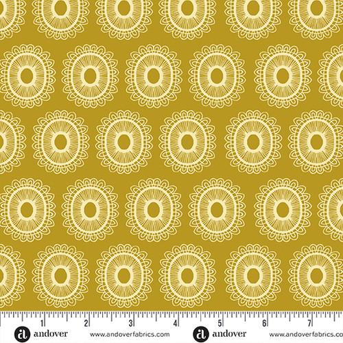 Winged Garden by Alexandra Bordallo Radiant Revival Golden Cream