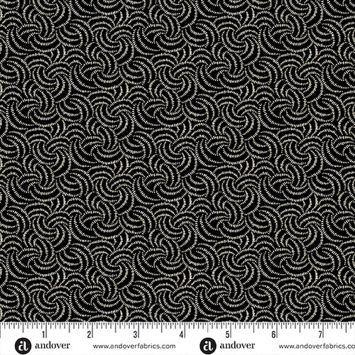 Pumpkin Licorice by Andover Fabrics Intertwined Licorice