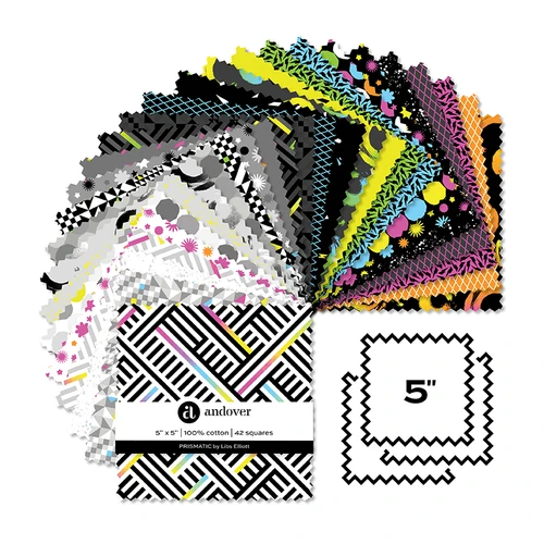PRISMATIC - 5 Inch Square - 42 Cuts Each