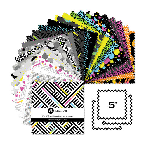 PRISMATIC - 5 Inch Square - 42 Cuts Each