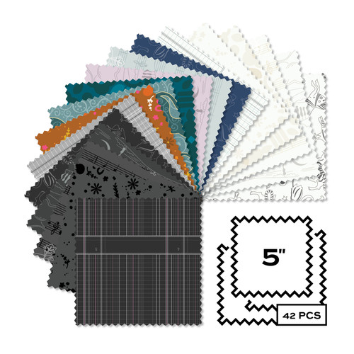 Shadow 2026 - 5 Inch Square - 42 Cuts Each