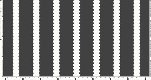 Stamp Stripe by Alison Glass Stamp Stripe Charcoal