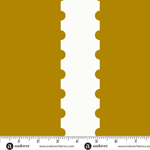Stamp Stripe by Alison Glass Stamp Stripe Lichen