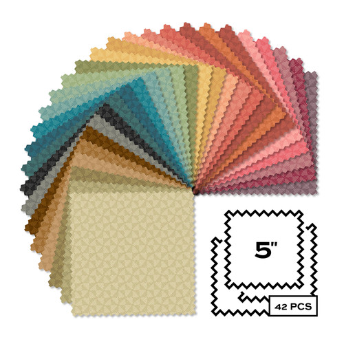 Square Dance - 5 Inch Square - 42 Cuts Each