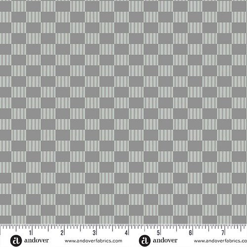 Mellow Drama by Eye Candy Quilts Checks Smoke