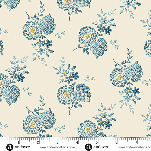 Beach House by Laundry Basket Quilts Plumeria Cream