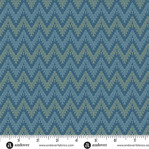Beach House by Laundry Basket Quilts Current Blue