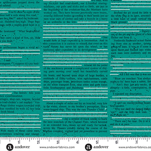 Scrawl by Giucy Giuce Redacted Redux Cyan