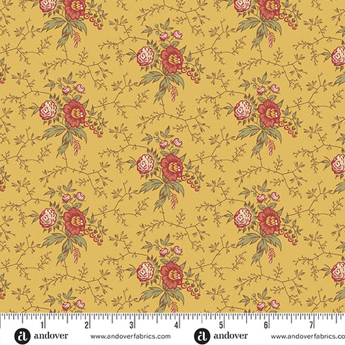 Farmer's Daughter by Laundry Basket Quilts Bramble Spanish Moss