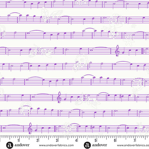 Sun Print Whisper by Alison Glass Singalong Orchid