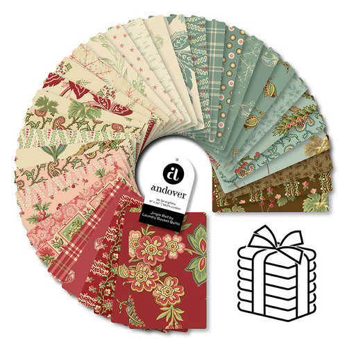 Jingle Bell - Fat Eighth Bundle - 36 Cuts Each