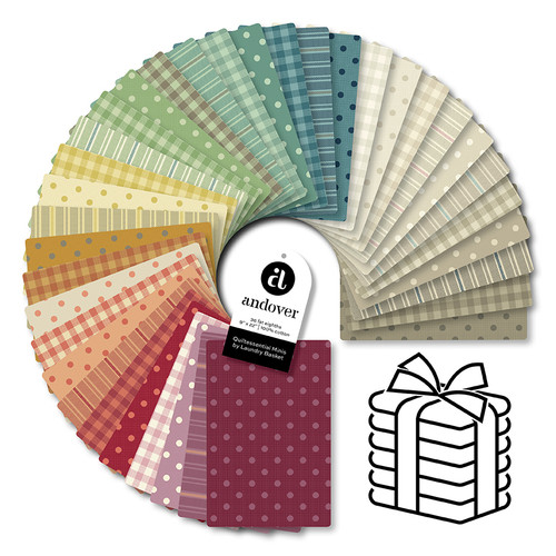 Quiltessential Minis - Fat Eighth Bundle - 36 Cuts Each