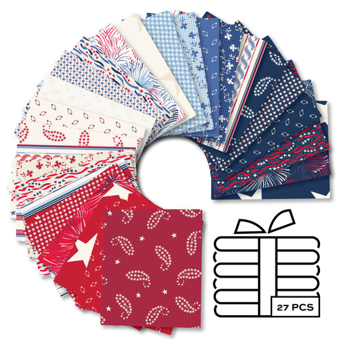Americana - Fat Quarter Bundle - 27 Cuts Each