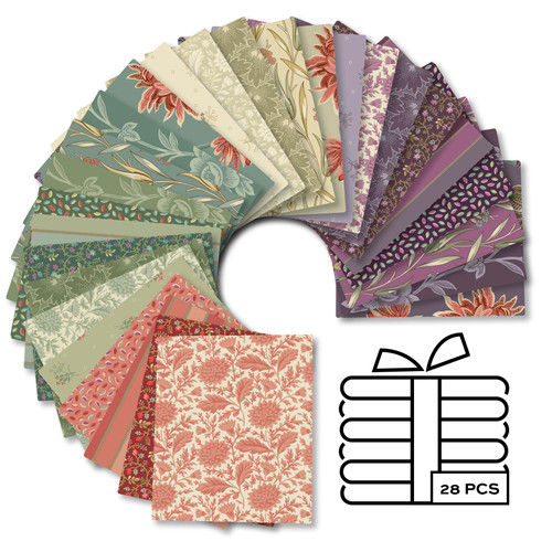Autumn Bouquet - Fat Quarter Bundle - 28 Cuts Each