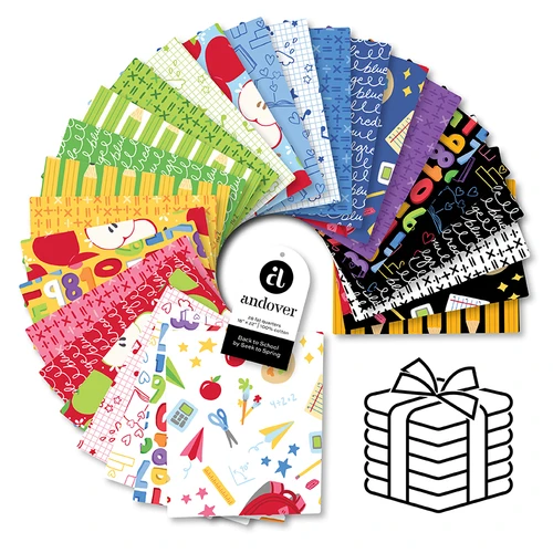 Back to School - Fat Quarter Bundle - 28 Cuts Each