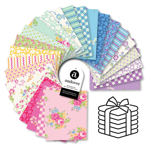 Beloved Blossoms - Fat Quarter Bundle - 26 Cuts Each