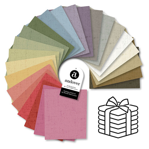 Cottage Cloth III - Fat Quarter Bundle - 24 Cuts Each